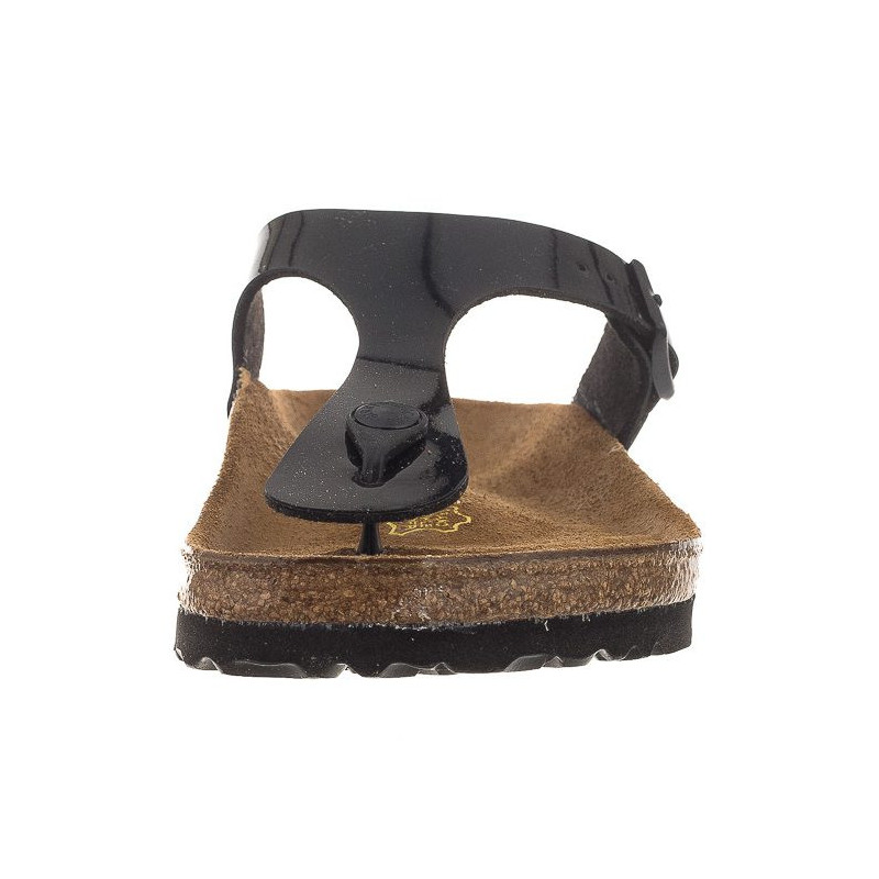 Birkenstock Gizeh Patent Black 043661 (BK5-c) šlepetės