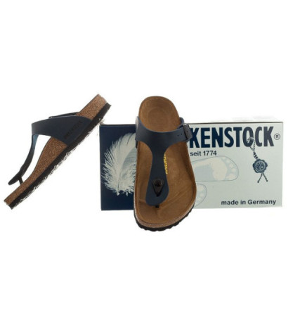 Birkenstock Gizeh Blue 143621 (BK13-e) šlepetės
