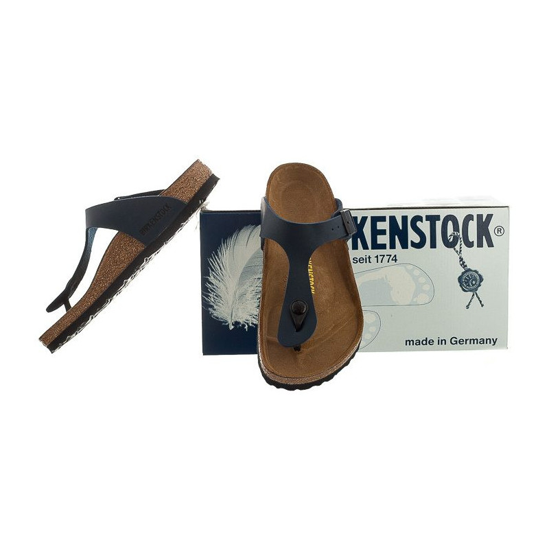 Birkenstock Gizeh Blue 143621 (BK13-e) šlepetės