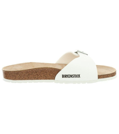 Birkenstock Madrid White 040733 (BK24-a) Moteriški batai/šlepetės