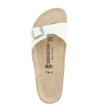 Birkenstock Madrid White 040733 (BK24-a) Moteriški batai/šlepetės