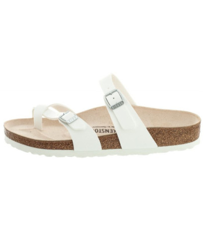 Birkenstock Mayari BF White 071051 (BK27-a) Moteriški batai/šlepetės