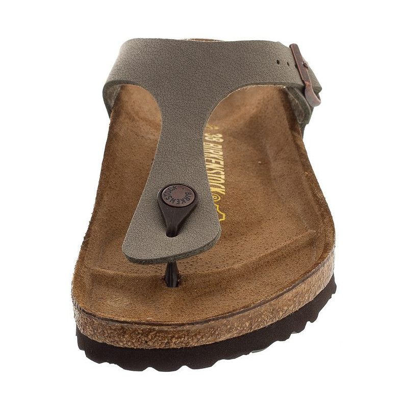 Birkenstock Gizeh BS Nubuk Stone 043391 (BK29-a) šlepetės