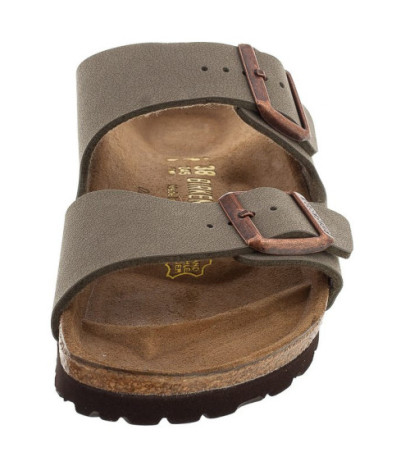 Birkenstock Arizona BF Nubuk Stone 151213 (BK19-b) Moteriški batai/šlepetės