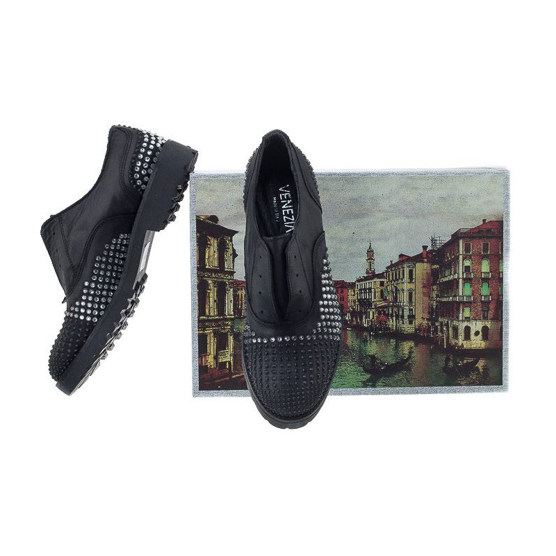 Venezia P1 NABUK NERO (VE6-a) batai