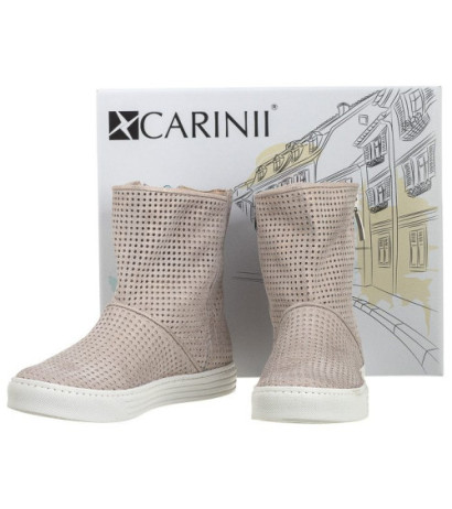 Carinii Złote Ażurowe B3578 (CI151-d) batai