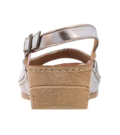 Maciejka Złote/Białe 01974-27/00-5 (MA73-k) sandalai