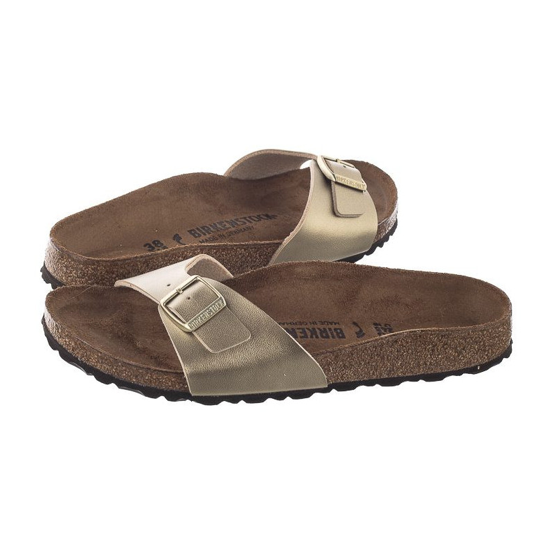 Birkenstock Madrid Gold 1016107 (BK24-c) Moteriški batai/šlepetės