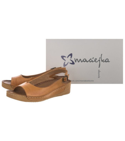 Maciejka Brązowe/Rude 01974-31/00-5 (MA73-m) sandalai