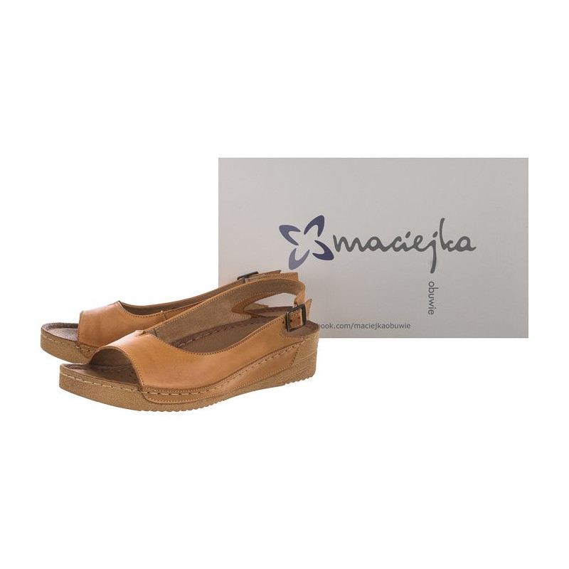 Maciejka Brązowe/Rude 01974-31/00-5 (MA73-m) sandalai