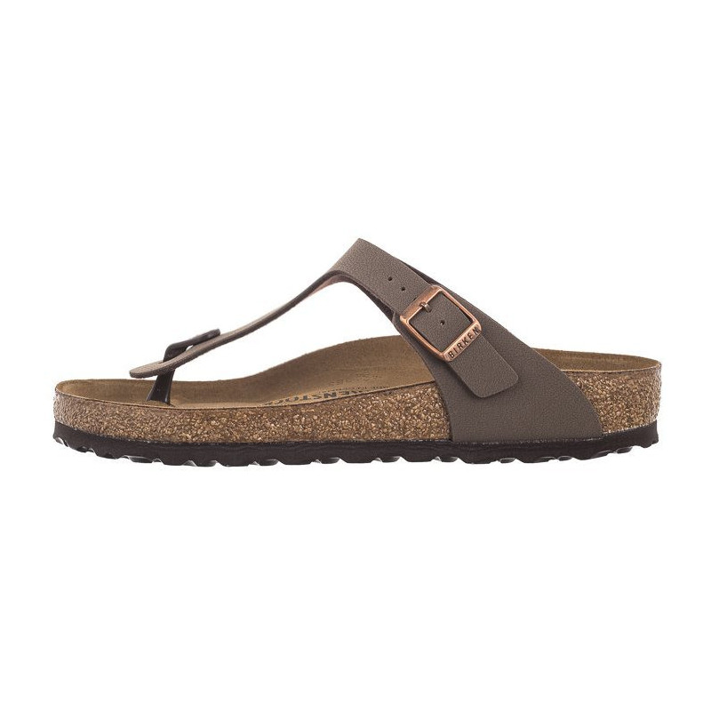 Birkenstock Gizeh BS Nubuk Mocca 043751 (BK29-b) šlepetės