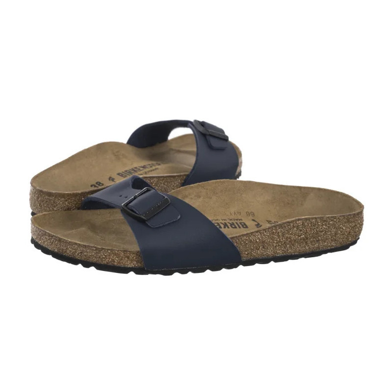 Birkenstock Madrid BS Blue 1029797 (BK24-f) Moteriški batai/šlepetės