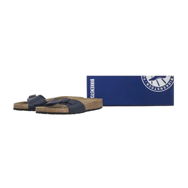 Birkenstock Madrid BS Blue 1029797 (BK24-f) Moteriški batai/šlepetės