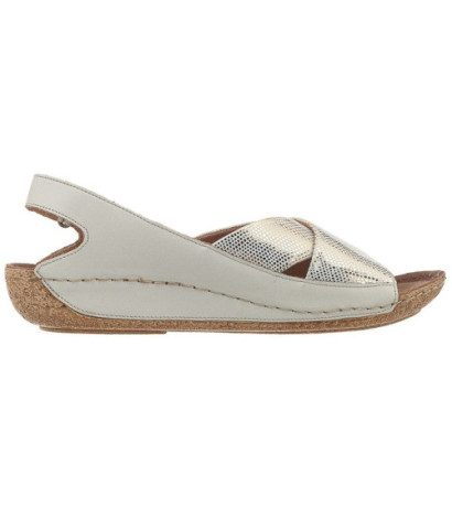 Maciejka Kremowe 00994-37 (MA151-b) sandalai