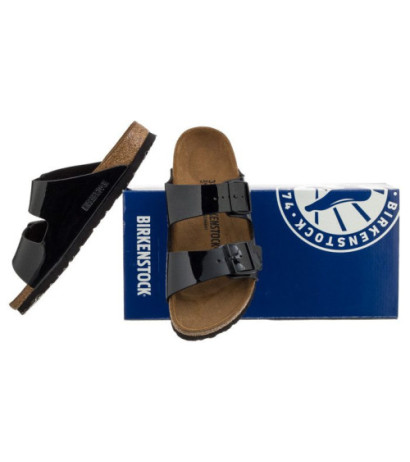 Birkenstock Arizona Patent Black 1005292 (BK52-a) Moteriški batai/šlepetės