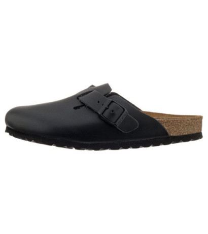 Birkenstock Boston Czarne 0060193 (BK53-a) Moteriški batai/šlepetės