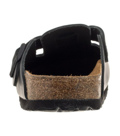 Birkenstock Boston Czarne 0060193 (BK53-a) Moteriški batai/šlepetės
