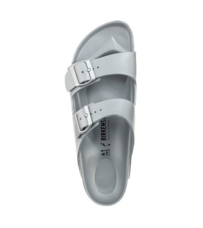 Birkenstock Arizona EVA Metallic Silver 1003491 (BK54-d) Moteriški batai/šlepetės