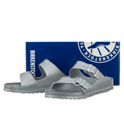 Birkenstock Arizona EVA Metallic Silver 1003491 (BK54-d) Moteriški batai/šlepetės