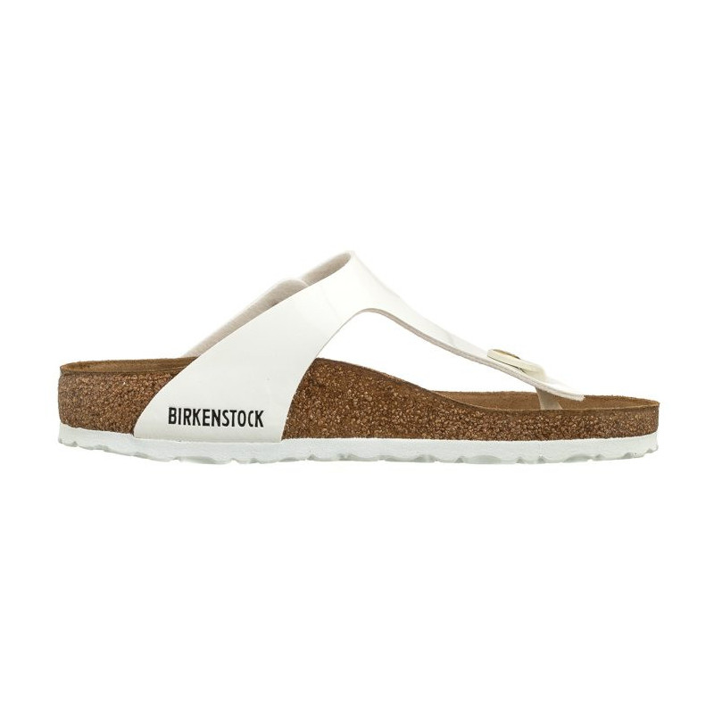 Birkenstock Gizeh BS Patent White 1005299 (BK51-b) šlepetės