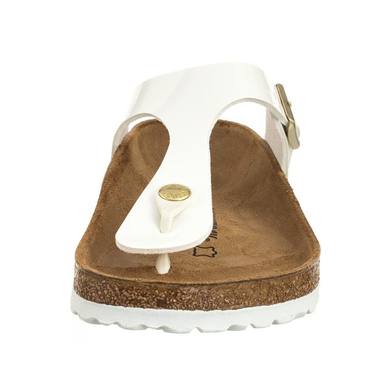 Birkenstock Gizeh BS Patent White 1005299 (BK51-b) šlepetės