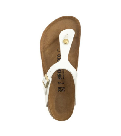 Birkenstock Gizeh BS Patent White 1005299 (BK51-b) šlepetės