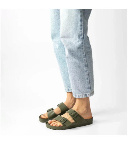 Birkenstock Arizona EVA Khaki 1019152 (BK54-r) Moteriški batai/šlepetės