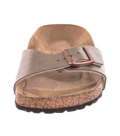 Birkenstock Madrid Shiny Snake Cream 439913 (BK41-l) Moteriški batai/šlepetės