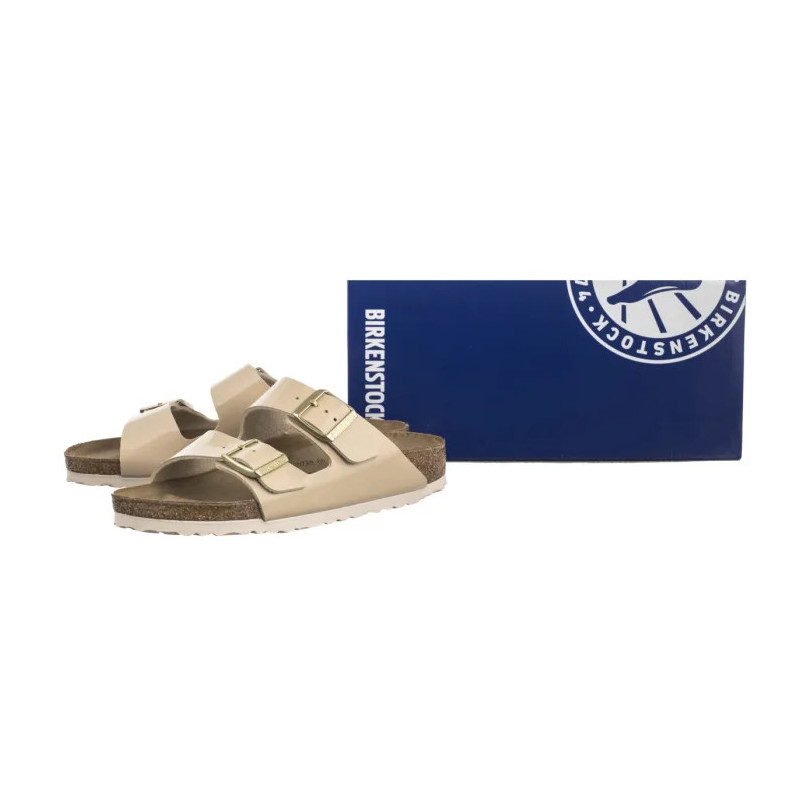 Birkenstock Arizona Patent Sand 1013070 (BK52-p) Moteriški batai/šlepetės