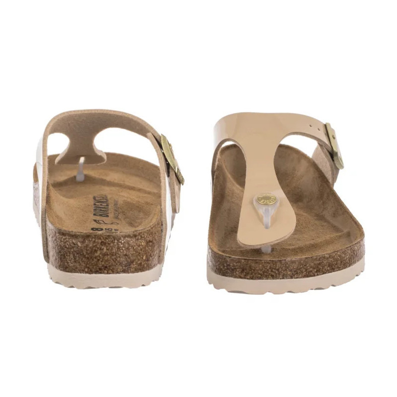 Birkenstock Gizeh Patent Patent Sand 1013075 (BK51-f) šlepetės