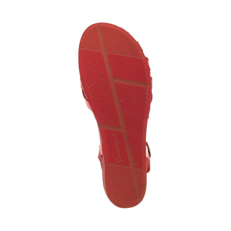 Maciejka Czerwone 03074-08/00-0 (MA240-b) sandalai