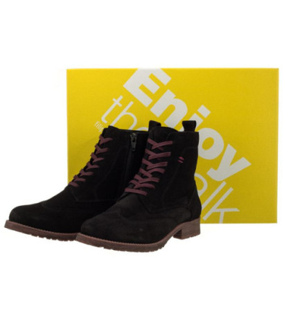 Filipe Czarne 9805 Suede Black (FP22-a) batai