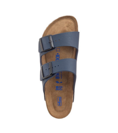 Birkenstock Arizona Soft Footbed Blue 0051063 (BK61-b) Moteriški batai/šlepetės