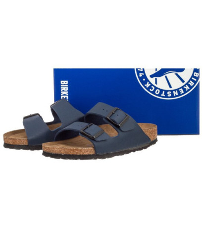 Birkenstock Arizona Soft Footbed Blue 0051063 (BK61-b) Moteriški batai/šlepetės