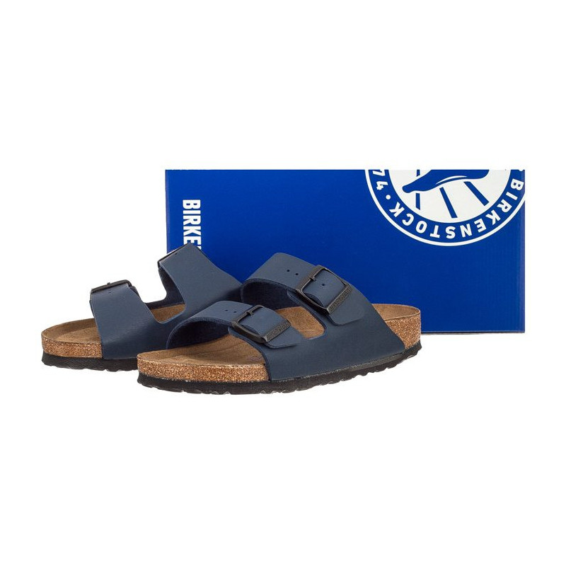 Birkenstock Arizona Soft Footbed Blue 0051063 (BK61-b) Moteriški batai/šlepetės