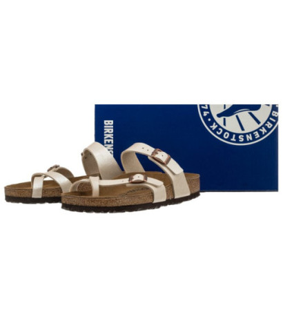 Birkenstock Mayari Graceful Pearl White 71661 (BK75-a) šlepetės