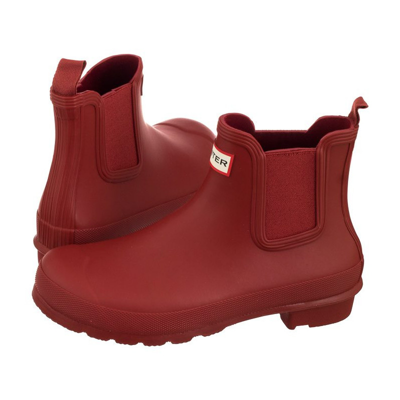 Hunter Womens Original Chelsea Military Red WFS2006RMA (HU27-e) batai