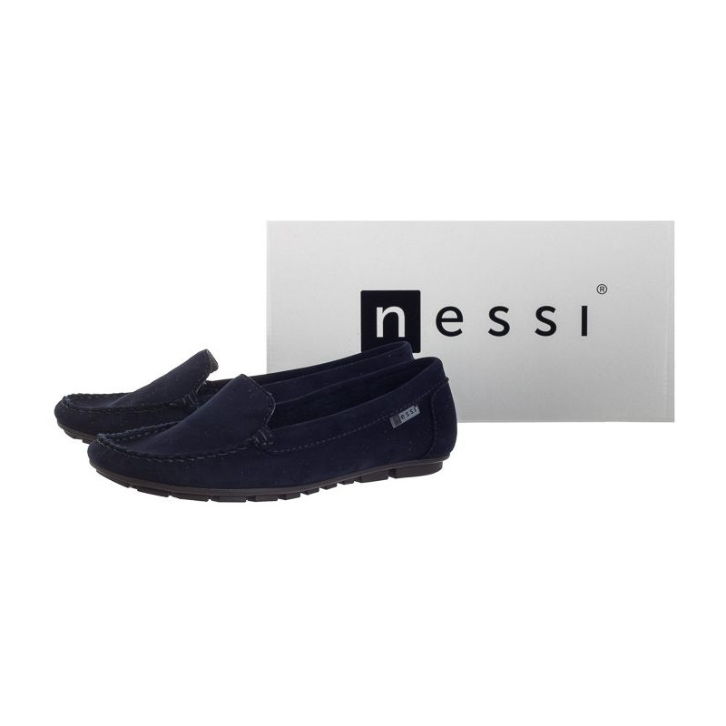 Nessi Granatowe Zamszowe 17130 19 (NE55-s) batai
