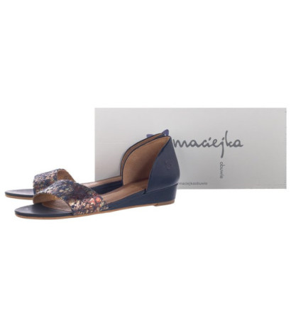 Maciejka Granatowe 01971-50/00-5 (MA346-d) sandalai