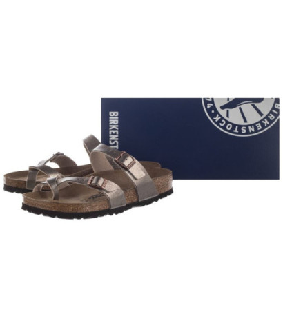 Birkenstock Mayari Graceful Taupe 1016408 (BK75-f) šlepetės