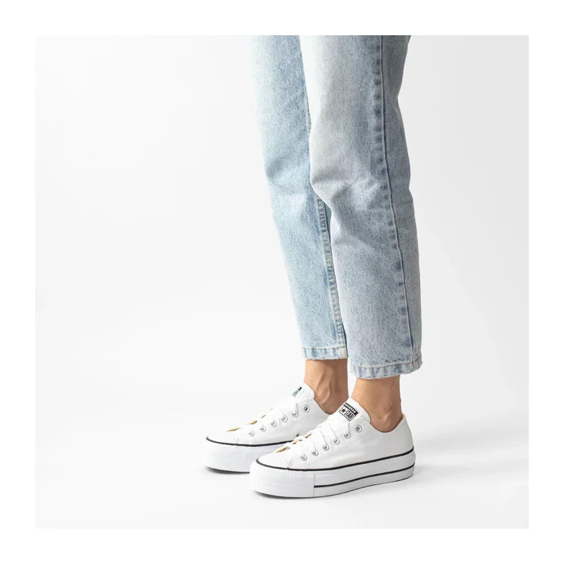 Converse CT All Star Lift OX White 560251C (CO351-a) bateliai
