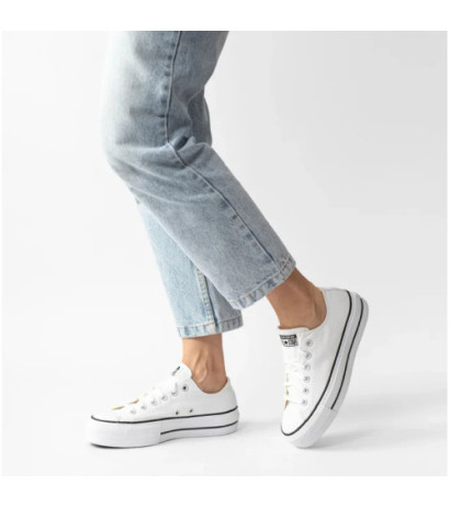 Converse CT All Star Lift OX White 560251C (CO351-a) bateliai