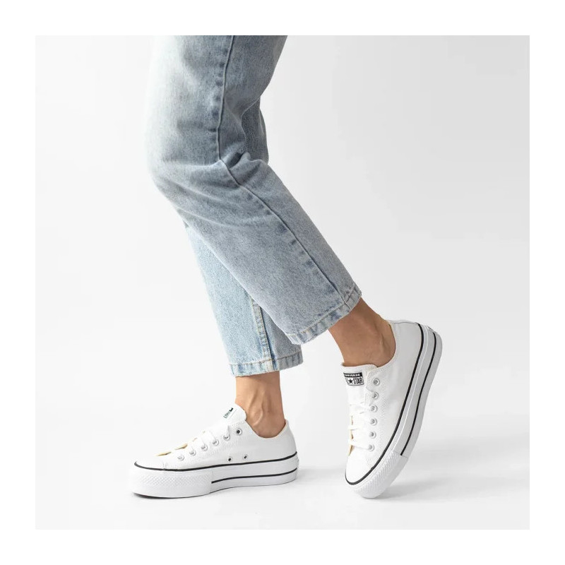 Converse CT All Star Lift OX White 560251C (CO351-a) bateliai