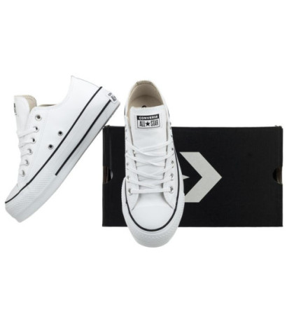 Converse CT All Star Lift Clean OX White/Black 561680C (CO355-a) bateliai