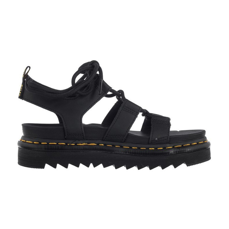 Dr. Martens Nartilla Black Hydro Leather 24641001 (DR22-a) sandalai