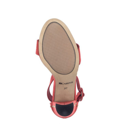 Carinii Czerwone B4410-H55-000-000-B16 (CI383-a) sandalai