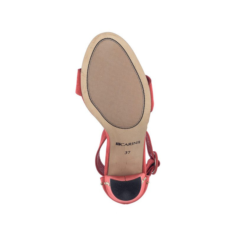 Carinii Czerwone B4410-H55-000-000-B16 (CI383-a) sandalai