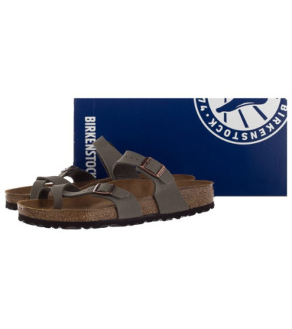 Birkenstock Mayari Nubuck Stone 71071 (BK83-a) šlepetės