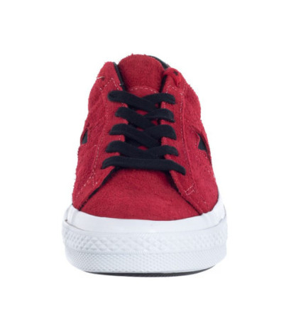 Converse One Star OX Enamel Red/Black/White 163246C (CO376-b) sportiniai bateliai