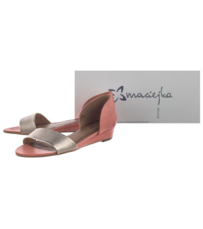 Maciejka Różowe/Złote 01971-48/00-5 (MA346-e) sandalai